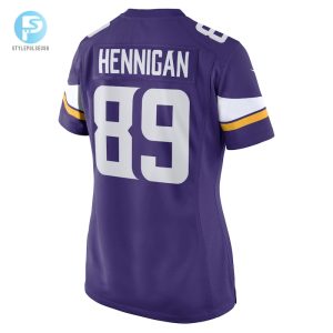 Womens Minnesota Vikings Thomas Hennigan Nike Purple Game Player Jersey stylepulseusa 1 2