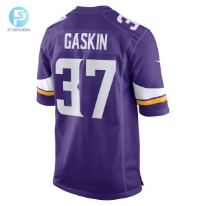 Mens Minnesota Vikings Myles Gaskin Nike Purple Team Game Jersey stylepulseusa 1 2