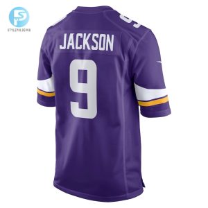 Mens Minnesota Vikings Trishton Jackson Nike Purple Game Jersey stylepulseusa 1 2