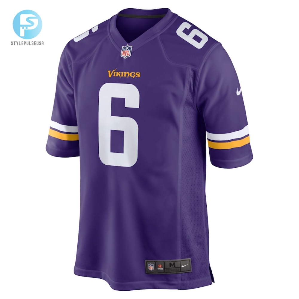 Mens Minnesota Vikings Lewis Cine Nike Purple Game Player Jersey 