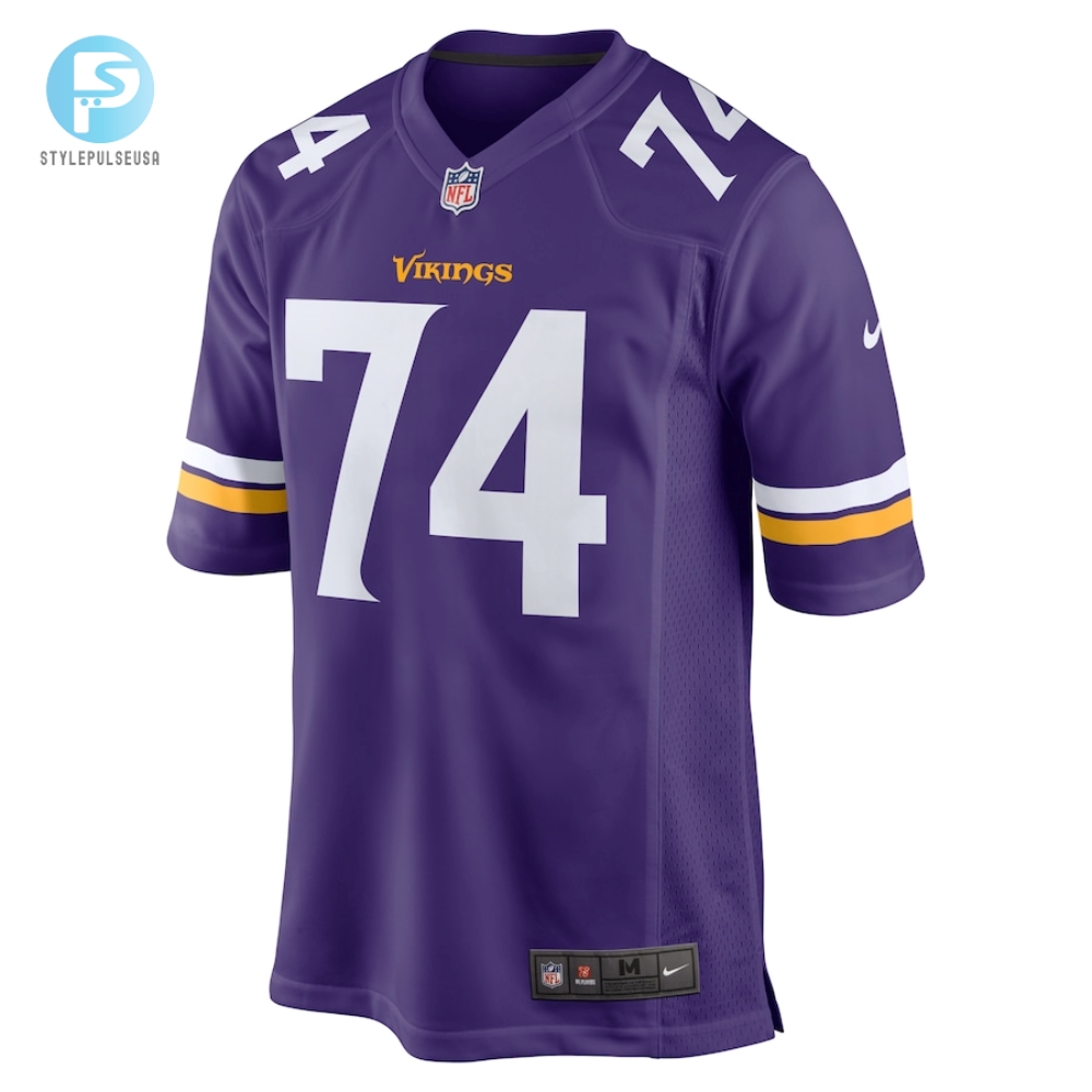 Mens Minnesota Vikings Oli Udoh Nike Purple Game Jersey 