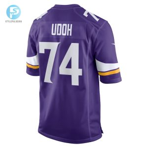 Mens Minnesota Vikings Oli Udoh Nike Purple Game Jersey stylepulseusa 1 2