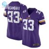 Womens Minnesota Vikings Brian Asamoah Nike Purple Player Game Jersey stylepulseusa 1