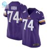 Womens Minnesota Vikings Oli Udoh Nike Purple Game Jersey stylepulseusa 1