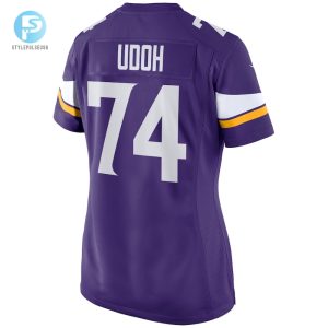 Womens Minnesota Vikings Oli Udoh Nike Purple Game Jersey stylepulseusa 1 2