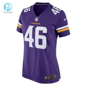 Womens Minnesota Vikings Aaron Dykes Nike Purple Team Game Jersey stylepulseusa 1 1