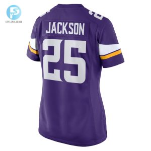 Womens Minnesota Vikings Theo Jackson Nike Purple Home Game Player Jersey stylepulseusa 1 2