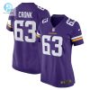 Womens Minnesota Vikings Coy Cronk Nike Purple Team Game Jersey stylepulseusa 1