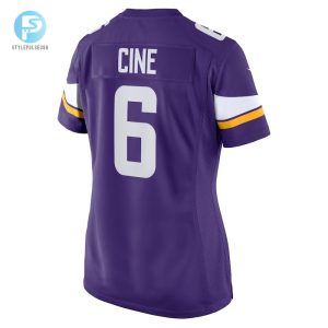 Womens Minnesota Vikings Lewis Cine Nike Purple Game Player Jersey stylepulseusa 1 2