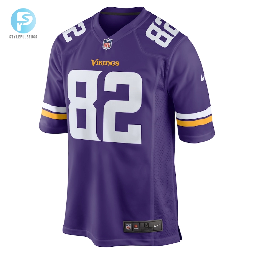 Mens Minnesota Vikings Troy Fumagalli Nike Purple Game Jersey 