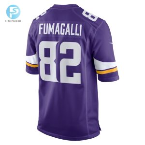 Mens Minnesota Vikings Troy Fumagalli Nike Purple Game Jersey stylepulseusa 1 2