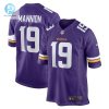 Mens Minnesota Vikings Sean Mannion Nike Purple Game Jersey stylepulseusa 1