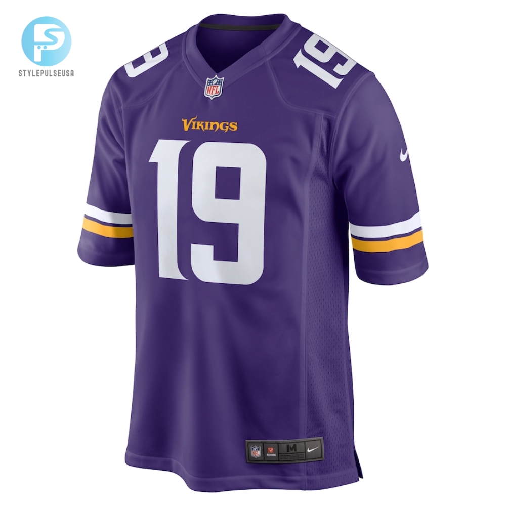 Mens Minnesota Vikings Sean Mannion Nike Purple Game Jersey 