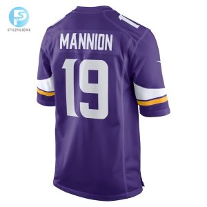 Mens Minnesota Vikings Sean Mannion Nike Purple Game Jersey stylepulseusa 1 2