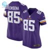 Womens Minnesota Vikings Dan Chisena Nike Purple Game Jersey stylepulseusa 1