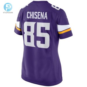 Womens Minnesota Vikings Dan Chisena Nike Purple Game Jersey stylepulseusa 1 2