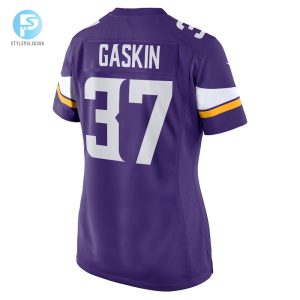 Womens Minnesota Vikings Myles Gaskin Nike Purple Team Game Jersey stylepulseusa 1 2
