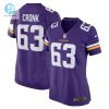 Womens Minnesota Vikings Coy Cronk Nike Purple Team Game Jersey stylepulseusa 1 3