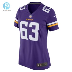 Womens Minnesota Vikings Coy Cronk Nike Purple Team Game Jersey stylepulseusa 1 4