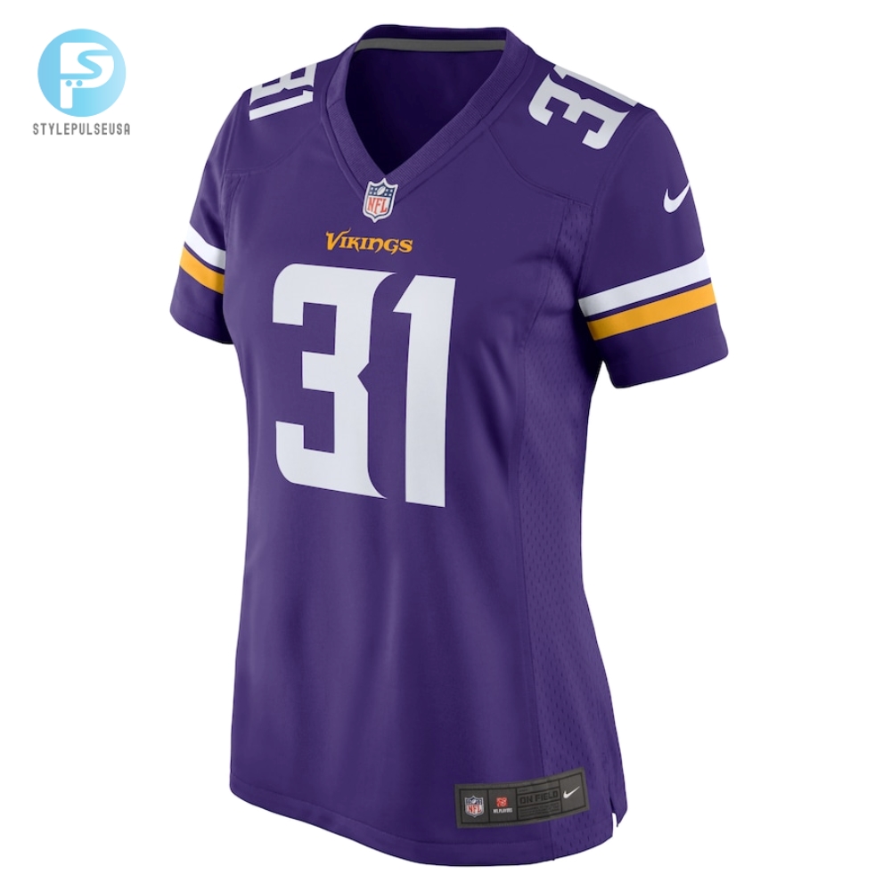 Womens Minnesota Vikings Cam Akers Nike Purple Game Jersey 