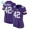 Womens Minnesota Vikings Andrew Depaola Nike Purple Game Jersey stylepulseusa 1