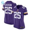 Womens Minnesota Vikings Theo Jackson Nike Purple Home Game Player Jersey stylepulseusa 1 3