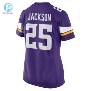 Womens Minnesota Vikings Theo Jackson Nike Purple Home Game Player Jersey stylepulseusa 1 5