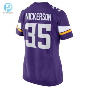 Womens Minnesota Vikings Parry Nickerson Nike Purple Home Game Player Jersey stylepulseusa 1 2