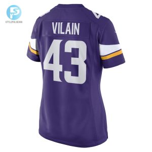 Womens Minnesota Vikings Luiji Vilain Nike Purple Game Player Jersey stylepulseusa 1 2