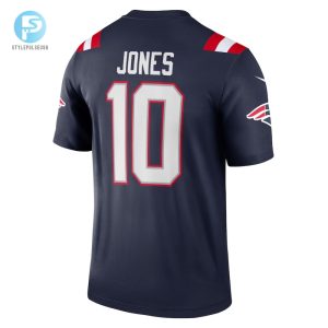 Mens New England Patriots Mac Jones Nike Navy Legend Jersey stylepulseusa 1 2