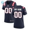Womens New England Patriots Nike Navy Custom Game Jersey stylepulseusa 1