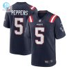 Mens New England Patriots Jabrill Peppers Nike Navy Game Player Jersey stylepulseusa 1