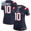 Womens New England Patriots Mac Jones Nike Navy Legend Jersey stylepulseusa 1