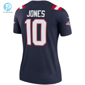 Womens New England Patriots Mac Jones Nike Navy Legend Jersey stylepulseusa 1 2