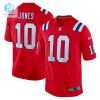 Youth New England Patriots Mac Jones Nike Red Game Jersey stylepulseusa 1 3