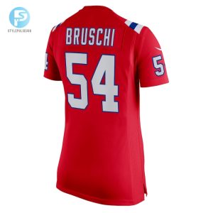 Womens New England Patriots Tedy Bruschi Nike Red Retired Game Jersey stylepulseusa 1 2