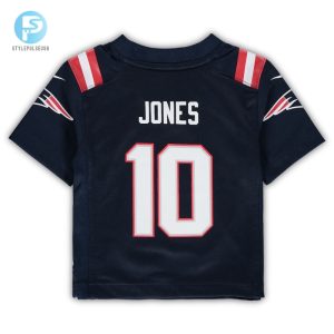 Toddler New England Patriots Mac Jones Nike Navy Game Jersey stylepulseusa 1 2