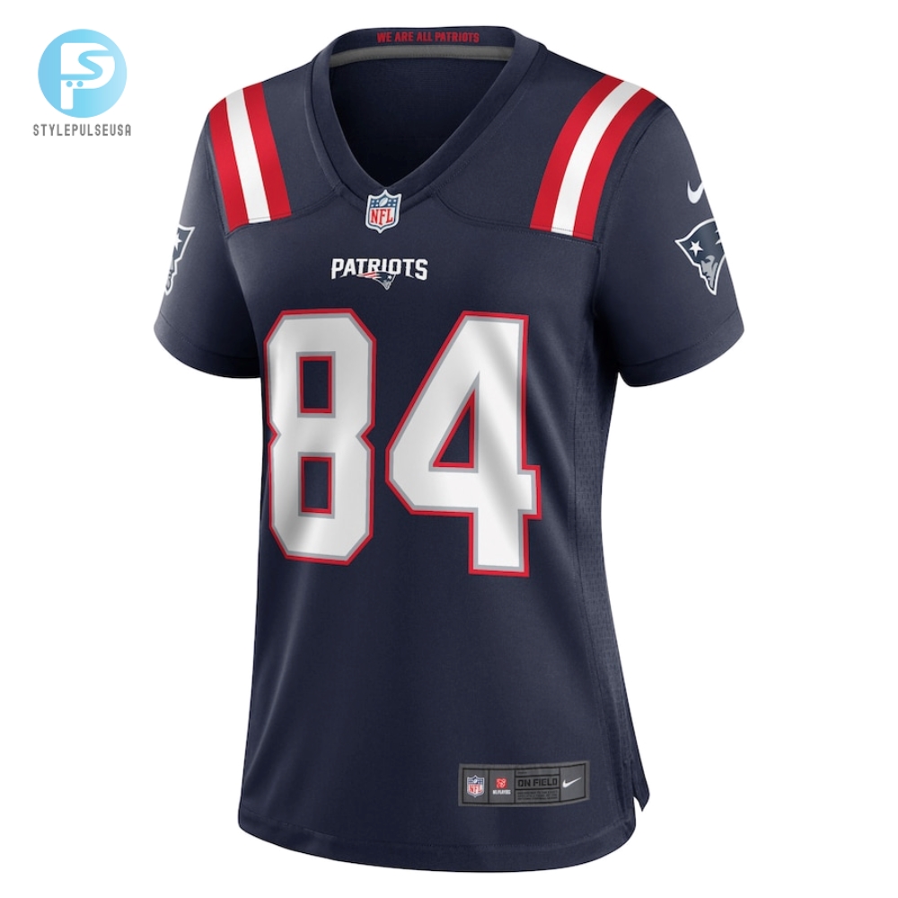 Womens New England Patriots Kendrick Bourne Nike Navy Game Jersey 