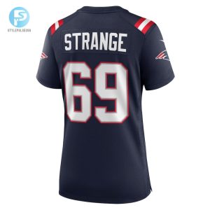 Womens New England Patriots Cole Strange Nike Navy Game Player Jersey stylepulseusa 1 2