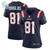 Womens New England Patriots Demario Douglas Nike Navy Game Jersey stylepulseusa 1