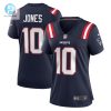 Womens New England Patriots Mac Jones Nike Navy Player Jersey stylepulseusa 1