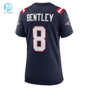 Womens New England Patriots Jawhaun Bentley Nike Navy Game Player Jersey stylepulseusa 1 2