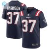 Mens New England Patriots Rodney Harrison Nike Navy Game Retired Player Jersey stylepulseusa 1