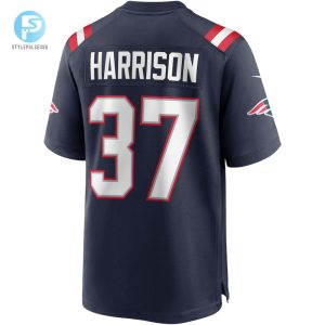 Mens New England Patriots Rodney Harrison Nike Navy Game Retired Player Jersey stylepulseusa 1 2