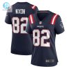 Womens New England Patriots Tre Nixon Nike Navy Player Game Jersey stylepulseusa 1