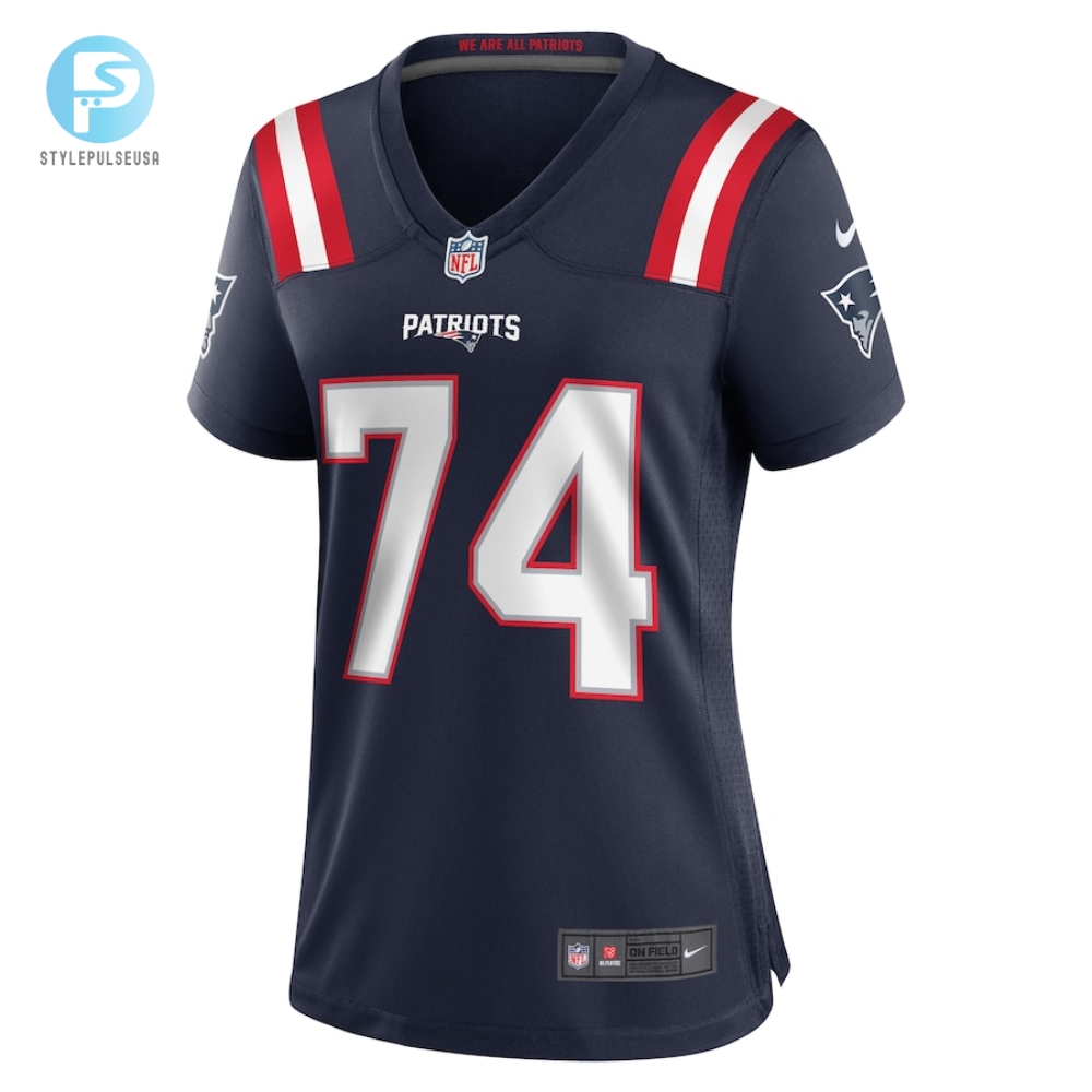 Womens New England Patriots Riley Reiff Nike Navy Game Jersey 