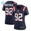 Womens New England Patriots Davon Godchaux Nike Navy Game Jersey stylepulseusa 1