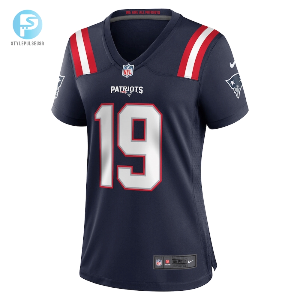 Mens New England Patriots Trace Mcsorley Nike Navy Game Player Jersey 