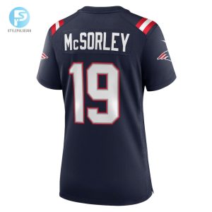 Mens New England Patriots Trace Mcsorley Nike Navy Game Player Jersey stylepulseusa 1 8