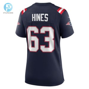 Womens New England Patriots Chasen Hines Nike Navy Game Player Jersey stylepulseusa 1 2